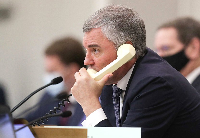 Председатель Государственной Думы Вячеслав Володин
