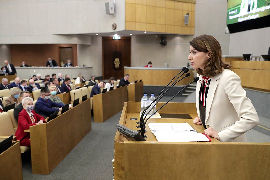 Первый заместитель Председателя Комитета по государственному строительству и законодательству Ирина Панькина