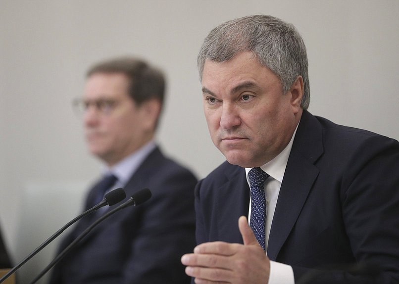 Председатель Государственной Думы Вячеслав Володин