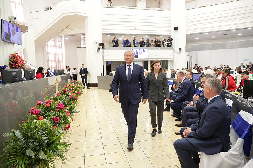 Address of Chairman of the State Duma Vyacheslav Volodin to members of the National Assembly of the Republic of Nicaragua