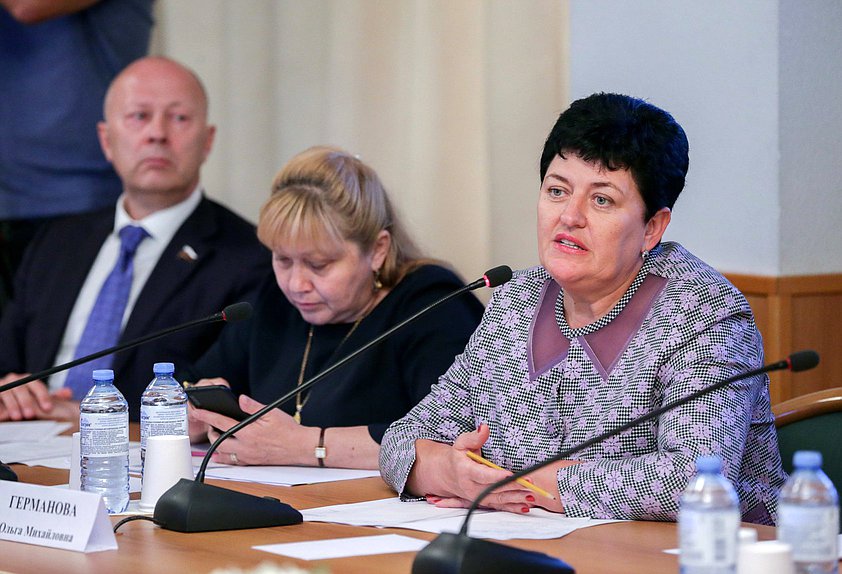 Член Комитета по культуре Ольга Германова