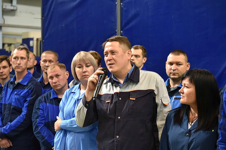 Рабочая поездка Председателя Государственной Думы Вячеслава Володина в Республику Удмуртия