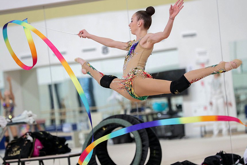 Председатель Государственной Думы Вячеслав Володин посетил Дворец гимнастики Ирины Винер-Усмановой