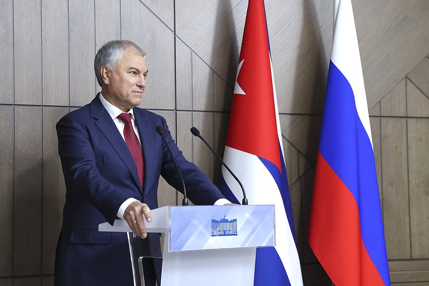 Председатель Государственной Думы Вячеслав Володин