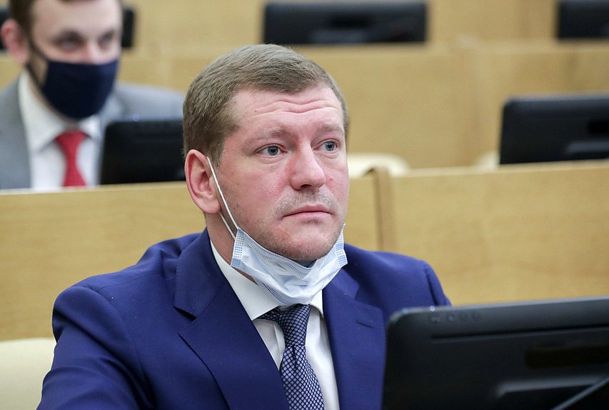 Член фракции ЛДПР Никита Березин