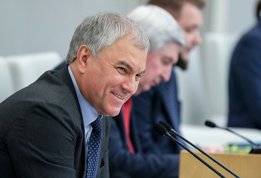 Председатель Государственной Думы Вячеслав Володин
