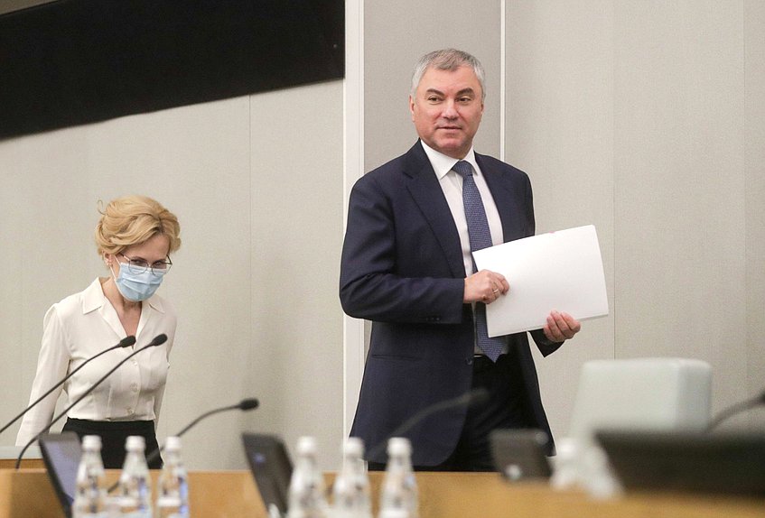Председатель Государственной Думы Вячеслав Володин