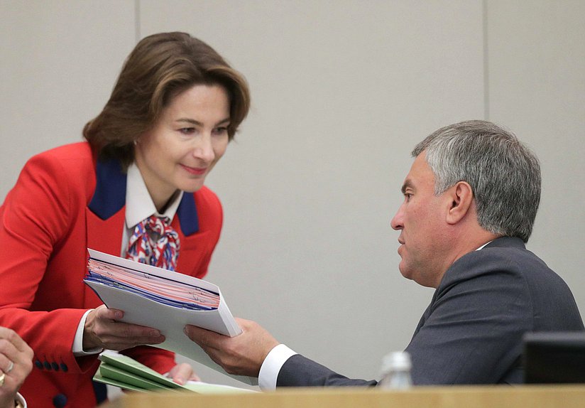 Председатель Государственной Думы Вячеслав Володин