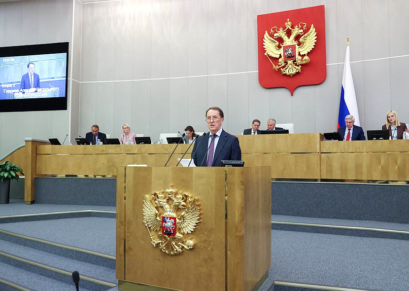 Заместитель Председателя Государственной Думы Алексей Гордеев