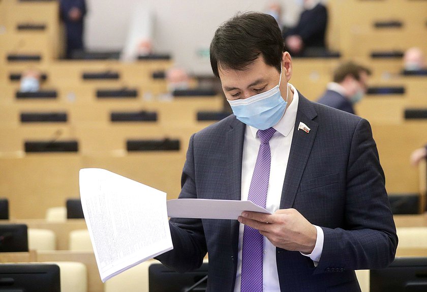 Член Комитета по бюджету и налогам Мерген Ооржак