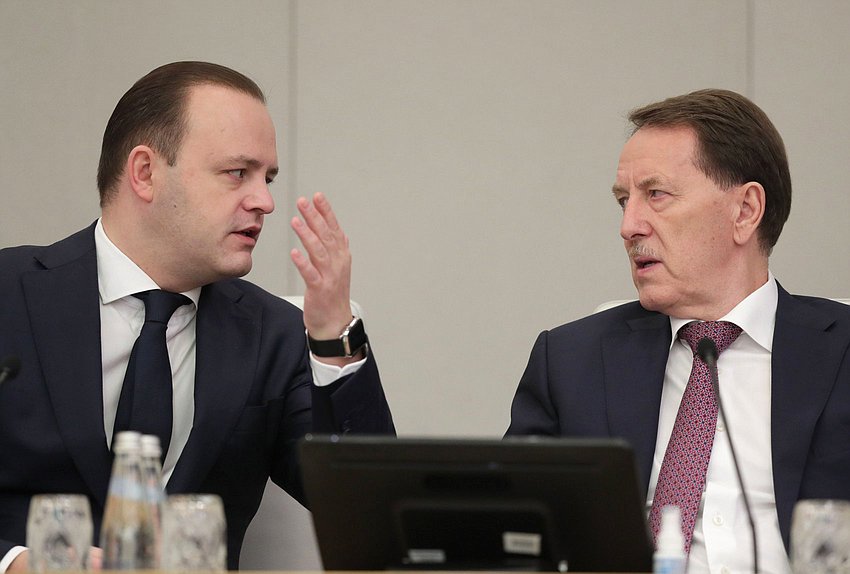 Заместители Председателя Государственной Думы Владислав Даванков и Алексей Гордеев