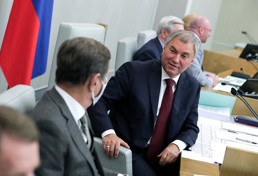 Председатель Государственной Думы Вячеслав Володин