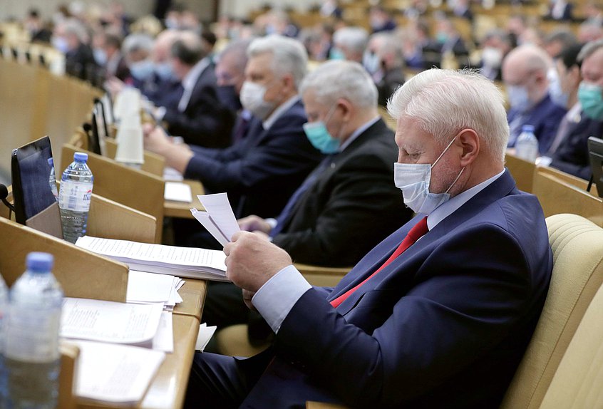 Руководитель фракции «Справедливая Россия» Сергей Миронов