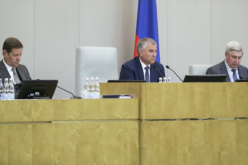 Председатель Государственной Думы Вячеслав Володин