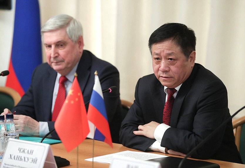 Чрезвычайный и Полномочный Посол Китайской Народной Республики в Российской Федерации Чжан Ханьхуэй
