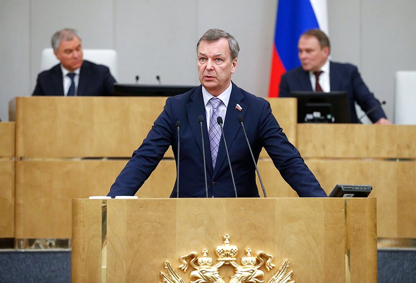 Первый заместитель Председателя Совета Федерации Андрей Яцкин