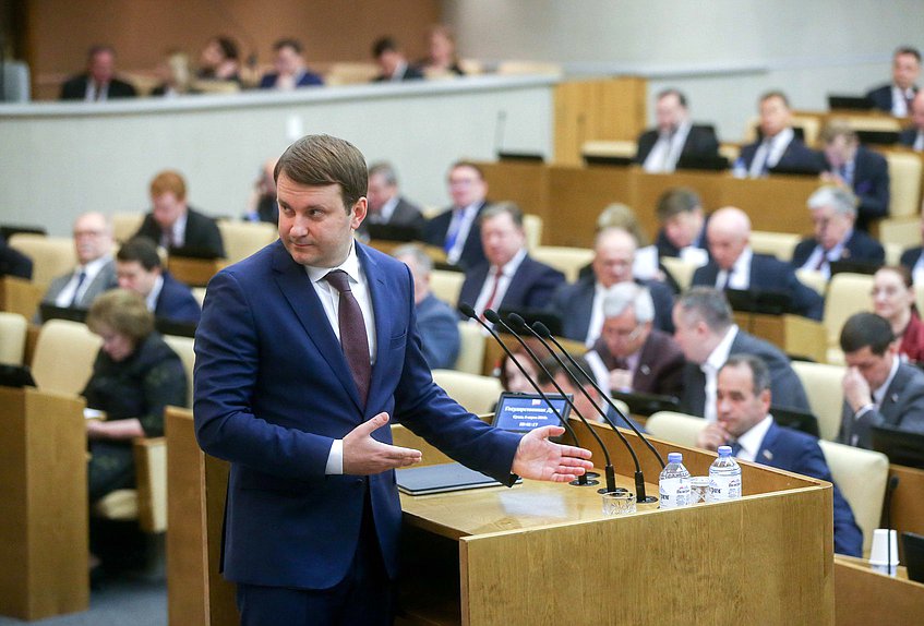Министр экономического развития РФ Максим Орешкин