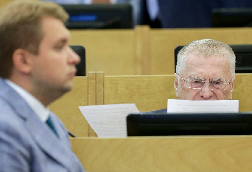 Руководитель фракции ЛДПР Владимир Жириновский