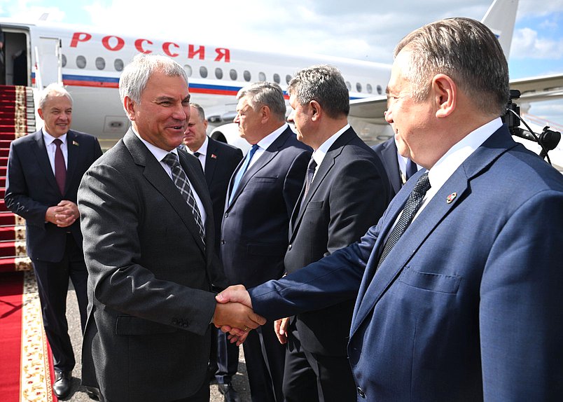 Рабочий визит Председателя Государственной Думы Вячеслава Володина в Республику Беларусь (г. Могилев)