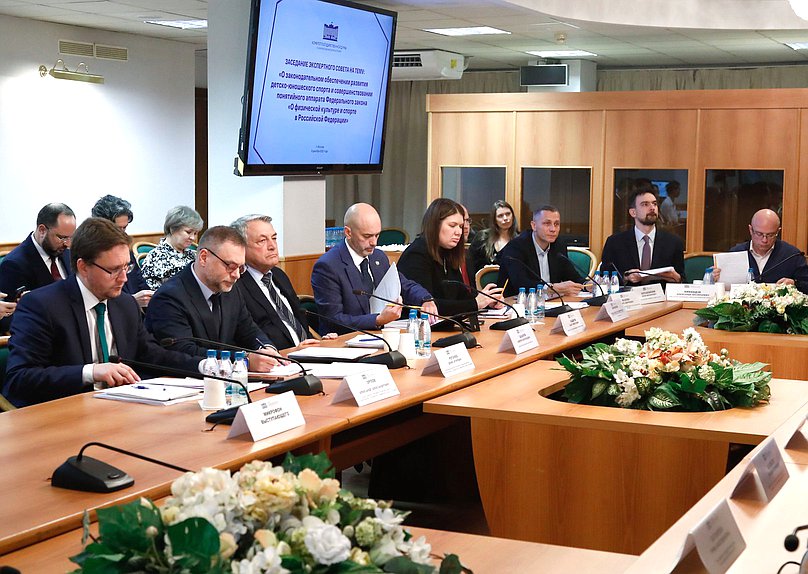 Заседание Экспертного совета Комитета по физической культуре и спорту