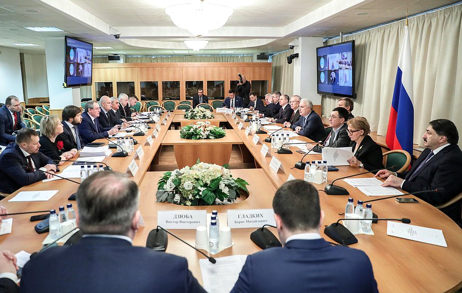 Совместное заседание Комитетов по энергетике и по контролю с участием Министра энергетики РФ Николая Шульгинова