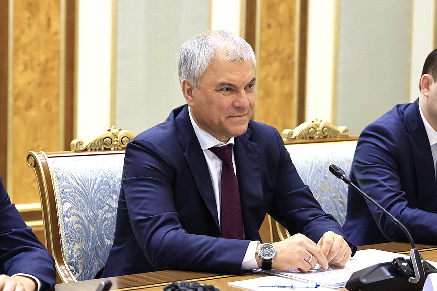 Председатель Государственной Думы Вячеслав Володин
