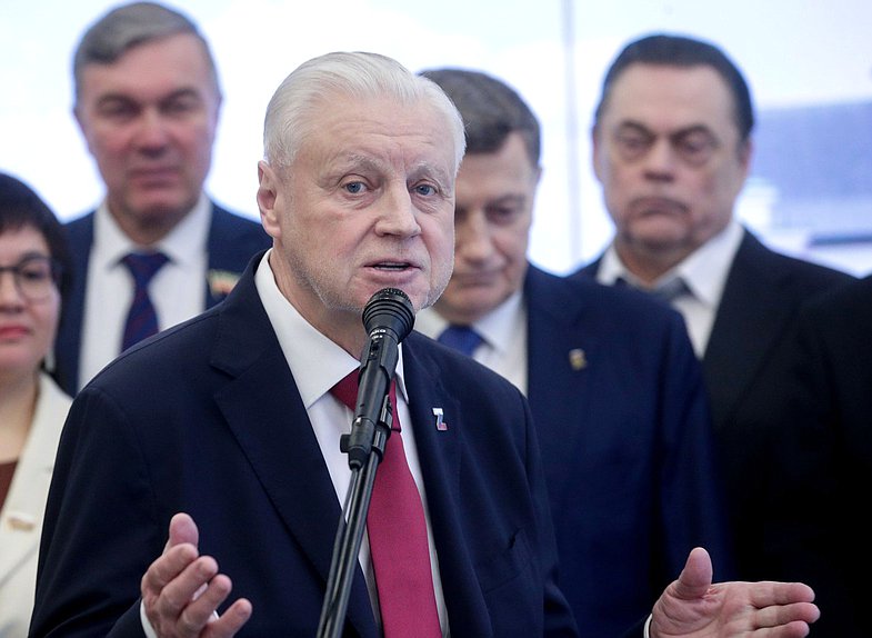 Руководитель фракции "Справедливая Россия - За правду" Сергей Миронов