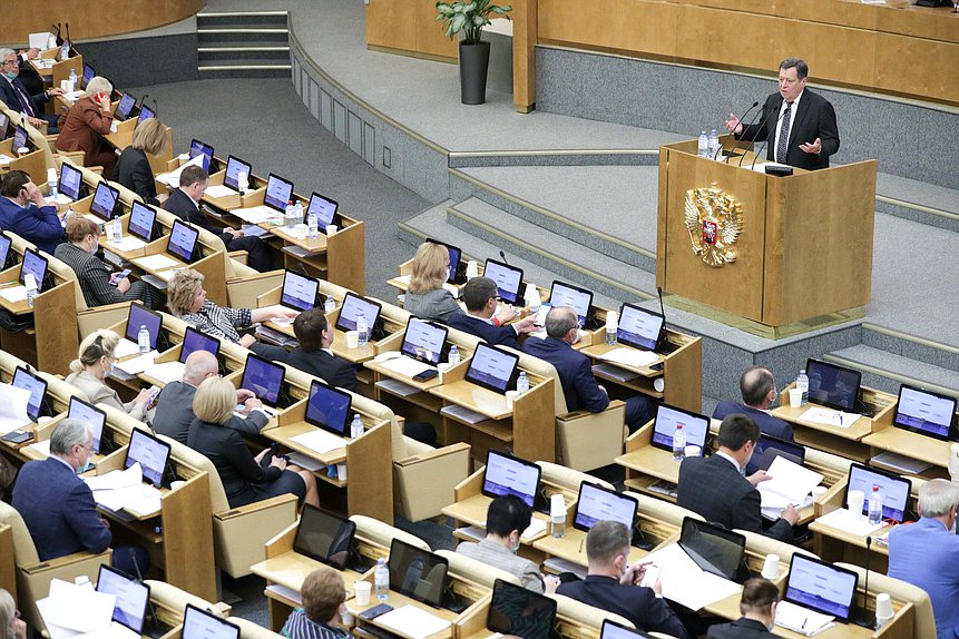 Председатель Комитета по бюджету и налогам Андрей Макаров