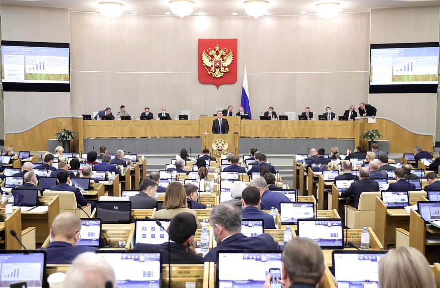 Пленарное заседание. «Правительственный час» (14.12.2021)