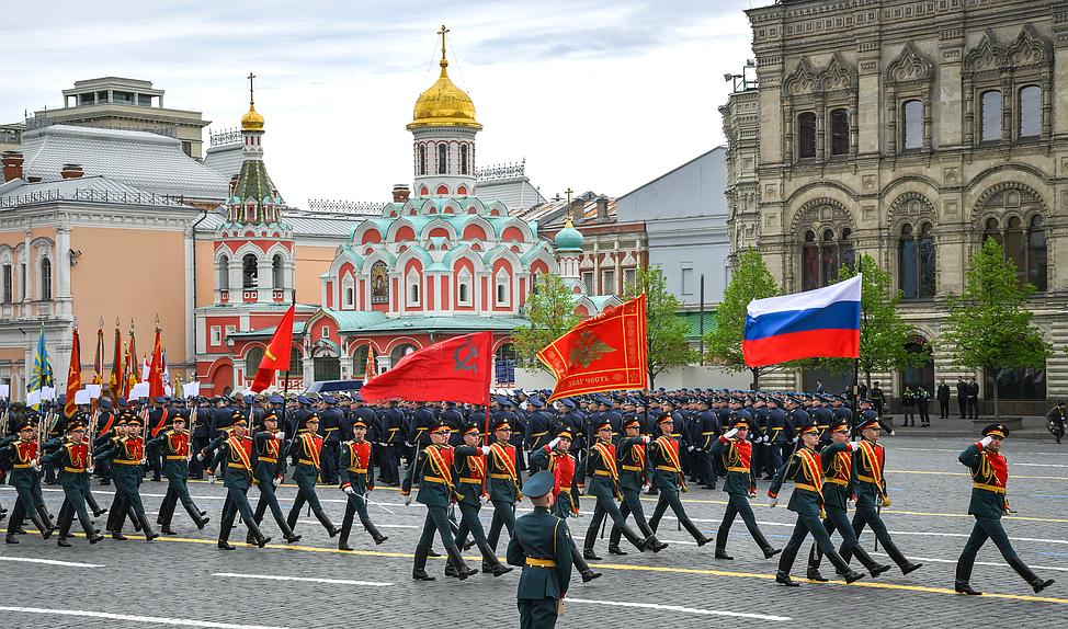 Военный парад в ознаменование 81-й годовщины Победы в Великой Отечественной войне. Фото: пресс-служба Президента РФ