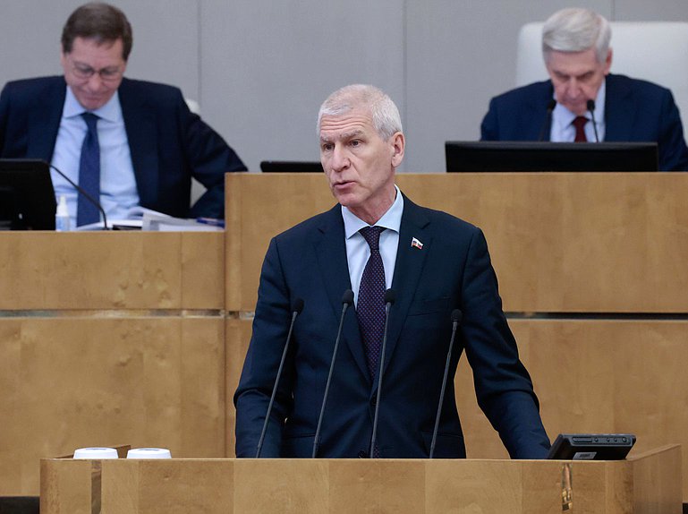 Председатель Комитета по физической культуре и спорту Олег Матыцин