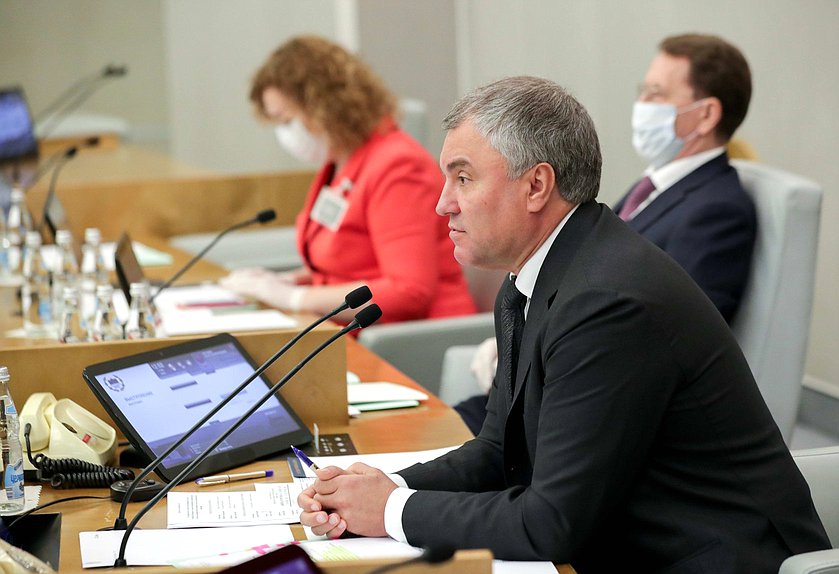Председатель Государственной Думы Вячеслав Володин