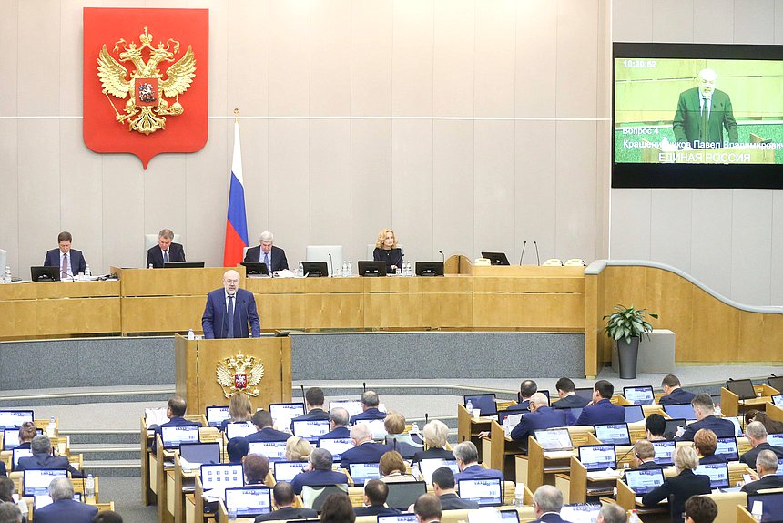 Пленарное заседание Крашенинников
