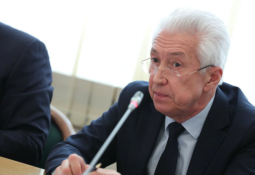 Руководитель фракции «Единая Россия» Владимир Васильев
