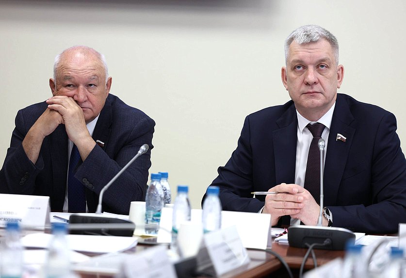 Первый заместитель Председателя Комитета Ильдар Гильмутдинов и Председатель Комитета Владимир Иванов