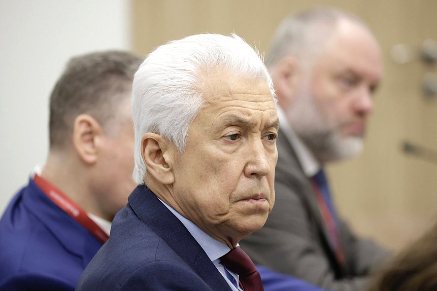 Leader of the United Russia faction Vladimir Vasiliev