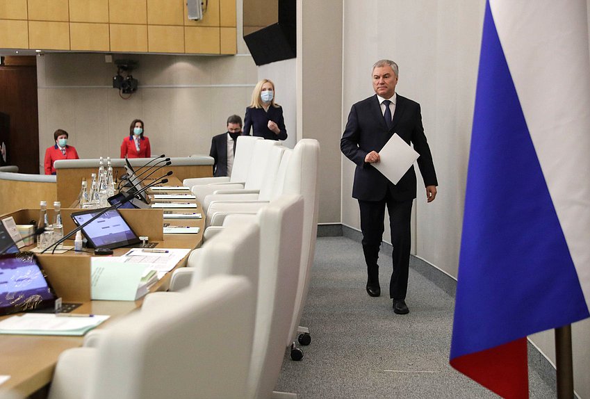 Председатель Государственной Думы Вячеслав Володин