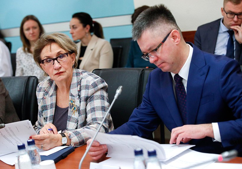 Заместители Председателя Комитета по энергетике Наталья Назарова и Дмитрий Исламов