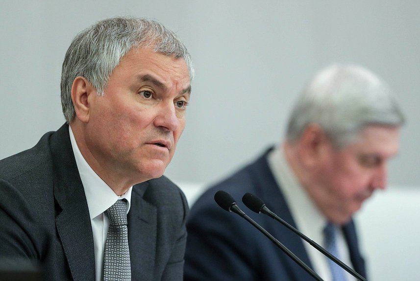 Председатель Государственной Думы Вячеслав Володин