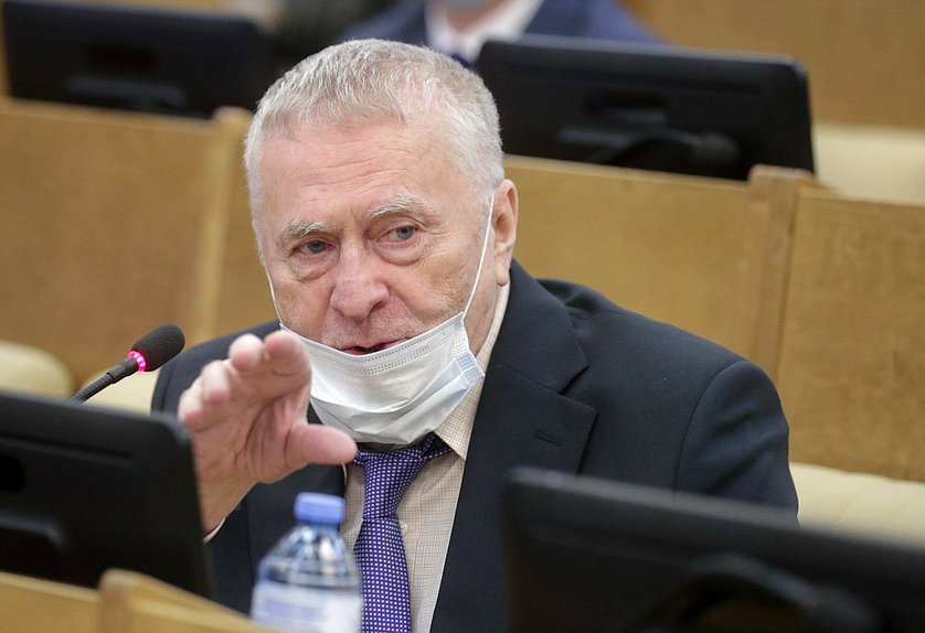 Руководитель фракции ЛДПР Владимир Жириновский