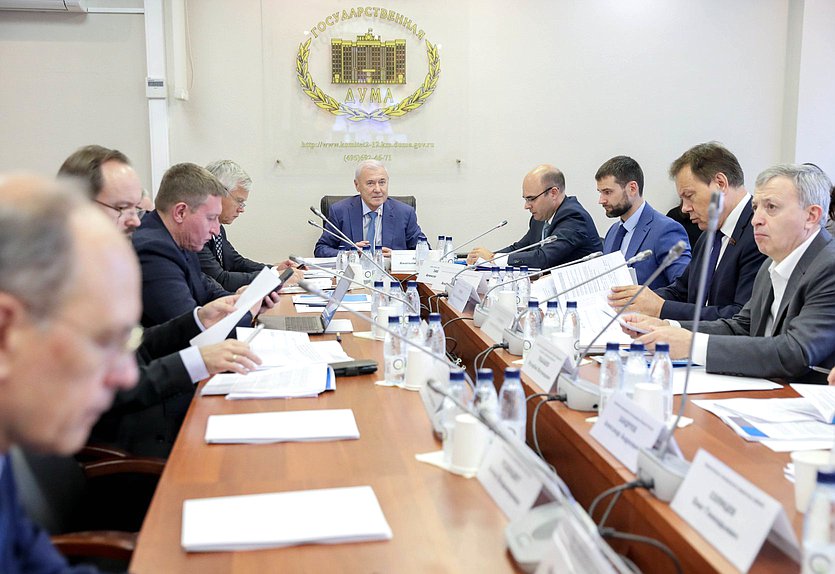 Заседание рабочей группы по подготовке к рассмотрению Государственной Думой проекта Основных направлений единой государственной денежно-кредитной политики на 2023 год и период 2024 и 2025 годов