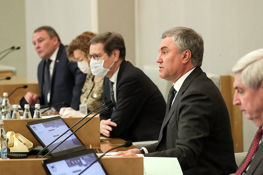 Председатель Государственной Думы Вячеслав Володин