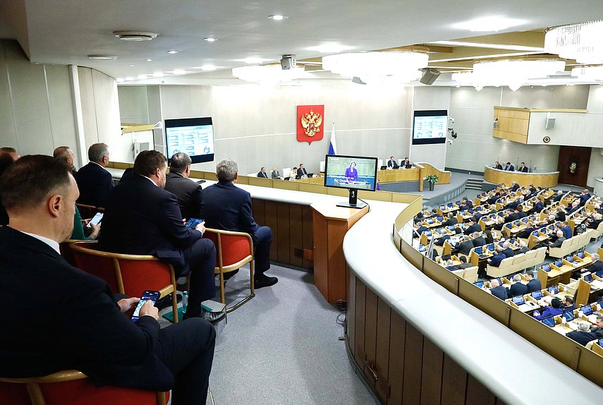 Пленарное заседание. "Правительственный час" (12.11.2025)