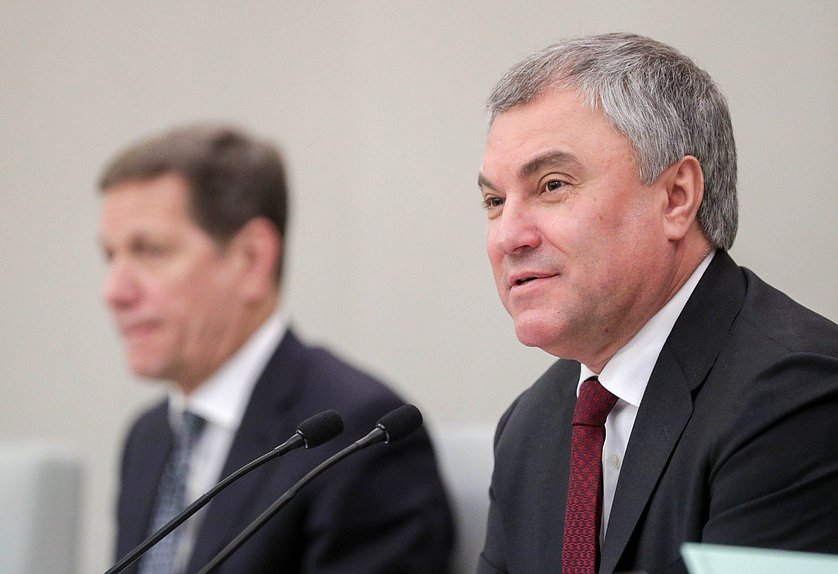 Председатель Государственной Думы Вячеслав Володин