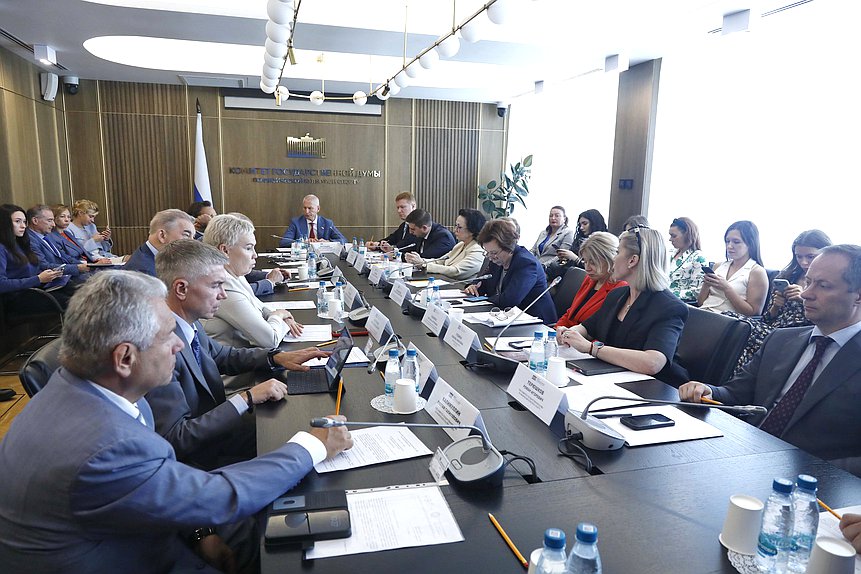 Заседание Комитета по физической культуре и спорту