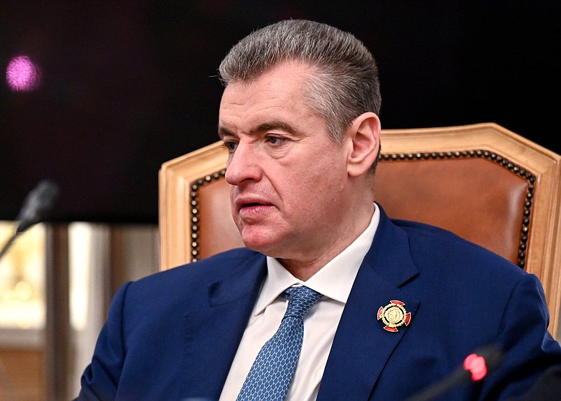 Руководитель фракции ЛДПР Леонид Слуцкий