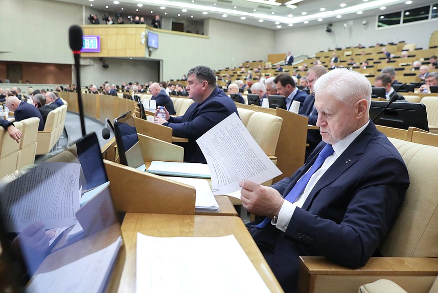 Руководитель фракции «Справедливая Россия — За правду» Сергей Миронов