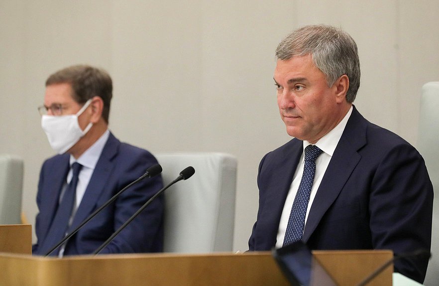 Председатель Государственной Думы Вячеслав Володин