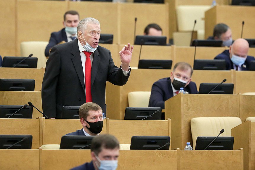 Руководитель фракции ЛДПР Владимир Жириновский