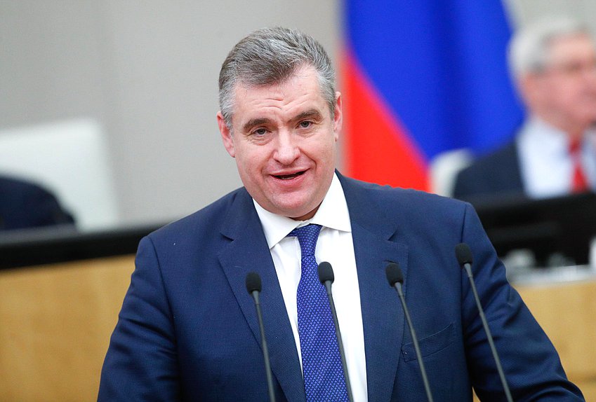 Руководитель фракции ЛДПР Леонид Слуцкий